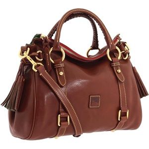 Dooney & Bourke satchel bag florentine chestnut